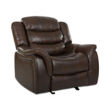 Olyena Faux Leather Glider Recliner