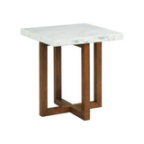 Meyers Marble Square End Table