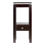 Linea Phone Stand with One Small Drawer & One Shelf