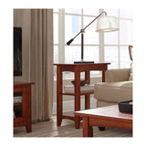 Shaker Cottage 2 Shelf End Table, Cherry