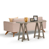 Ramsee Grey Console Table