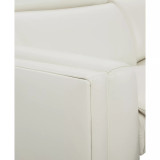 Jenneth 4Pc Leather Cuddler Sectional with 2 Power Recliners