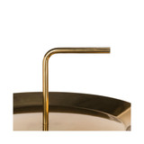 Apollo Round Brass Top Side Table