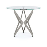 Alta Glass Top End Table