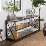 60" Industrial Bookcase