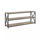 60" Industrial Bookcase