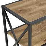 60" Industrial Bookcase