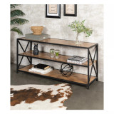 60" Industrial Bookcase