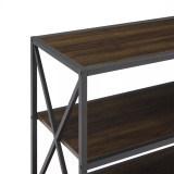 60" Industrial Bookcase