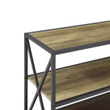 60" Industrial Bookcase