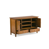 Warm Shaker TV Stand