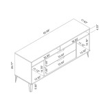 Rockefeller 62.99" TV Stand