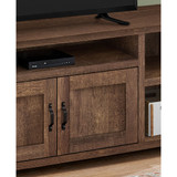 Modern Farmhouse TV Stand with 2 Doors