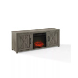Gordon 58" Low Profile TV Stand with Fireplace