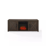 Gordon 58" Low Profile TV Stand with Fireplace