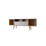 Theodore 62.99" Medium-Density Fiberboard 6-Shelf TV Stand
