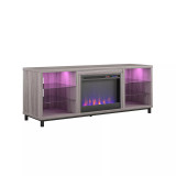 Norton Deluxe Fireplace TV Stand For TVs Up To 70"