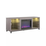 Norton Deluxe Fireplace TV Stand For TVs Up To 70"