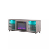 Norton Deluxe Fireplace TV Stand For TVs Up To 70"