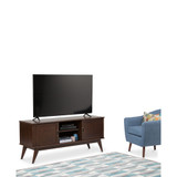 Kentler Mid Century Low TV Media Stand