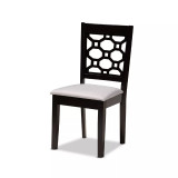 Peter Modern and Contemporary Fabric Upholstered 4 Piece Dining Chair Set