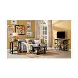 Pomona Metal and Reclaimed Wood Media Console Table