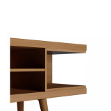 Utopia 53.14" Medium Density Fibreboard 4-Shelf TV Stand