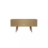 Utopia 53.14" Medium Density Fibreboard 4-Shelf TV Stand