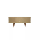Utopia 53.14" Medium Density Fibreboard 4-Shelf TV Stand