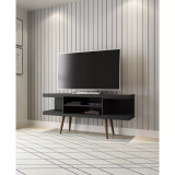 Utopia 53.14" Medium Density Fibreboard 4-Shelf TV Stand
