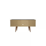 Utopia 53.14" Medium Density Fibreboard 4-Shelf TV Stand