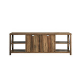 Farmhouse Metal X TV Stand