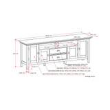 Avalin 72" TV Stand