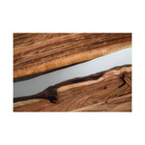 Rivers Edge Acacia Wood and Acrylic Narrow Console and Entryway Table