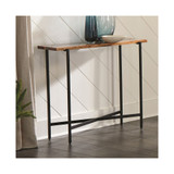 Rivers Edge Acacia Wood and Acrylic Narrow Console and Entryway Table