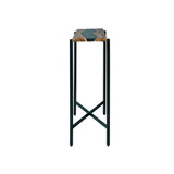 Rivers Edge Acacia Wood and Acrylic Narrow Console and Entryway Table