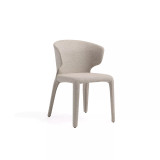 Conrad 4-Piece Woven Tweed Upholstered Dining Chair Set