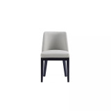 Gansevoort 4 Piece Beech Wood Faux Leather Upholstered Dining Chair Set