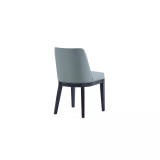 Gansevoort 4 Piece Beech Wood Faux Leather Upholstered Dining Chair Set