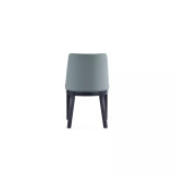 Gansevoort 4 Piece Beech Wood Faux Leather Upholstered Dining Chair Set