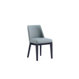 Gansevoort 4 Piece Beech Wood Faux Leather Upholstered Dining Chair Set
