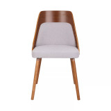 Anabelle Mid-Century Modern Dining Accent Chair