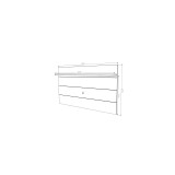 Cabrini Floating Wall TV Panel