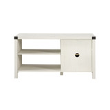 Asymmetrical Barn Door Farmhouse TV Stand