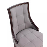 Fifth Avenue 2-Piece Beech Wood Faux Leather Upholstered Dining Chair Set