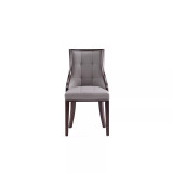 Fifth Avenue 2-Piece Beech Wood Faux Leather Upholstered Dining Chair Set