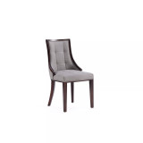 Fifth Avenue 2-Piece Beech Wood Faux Leather Upholstered Dining Chair Set