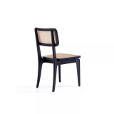 Giverny 2-Piece Ash Wood and Natural Cane Versatile Dining Chair