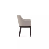 Gansevoort 2 Piece Beech Wood Faux Leather Upholstered Dining Armchair Set