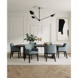Gansevoort 2 Piece Beech Wood Faux Leather Upholstered Dining Armchair Set